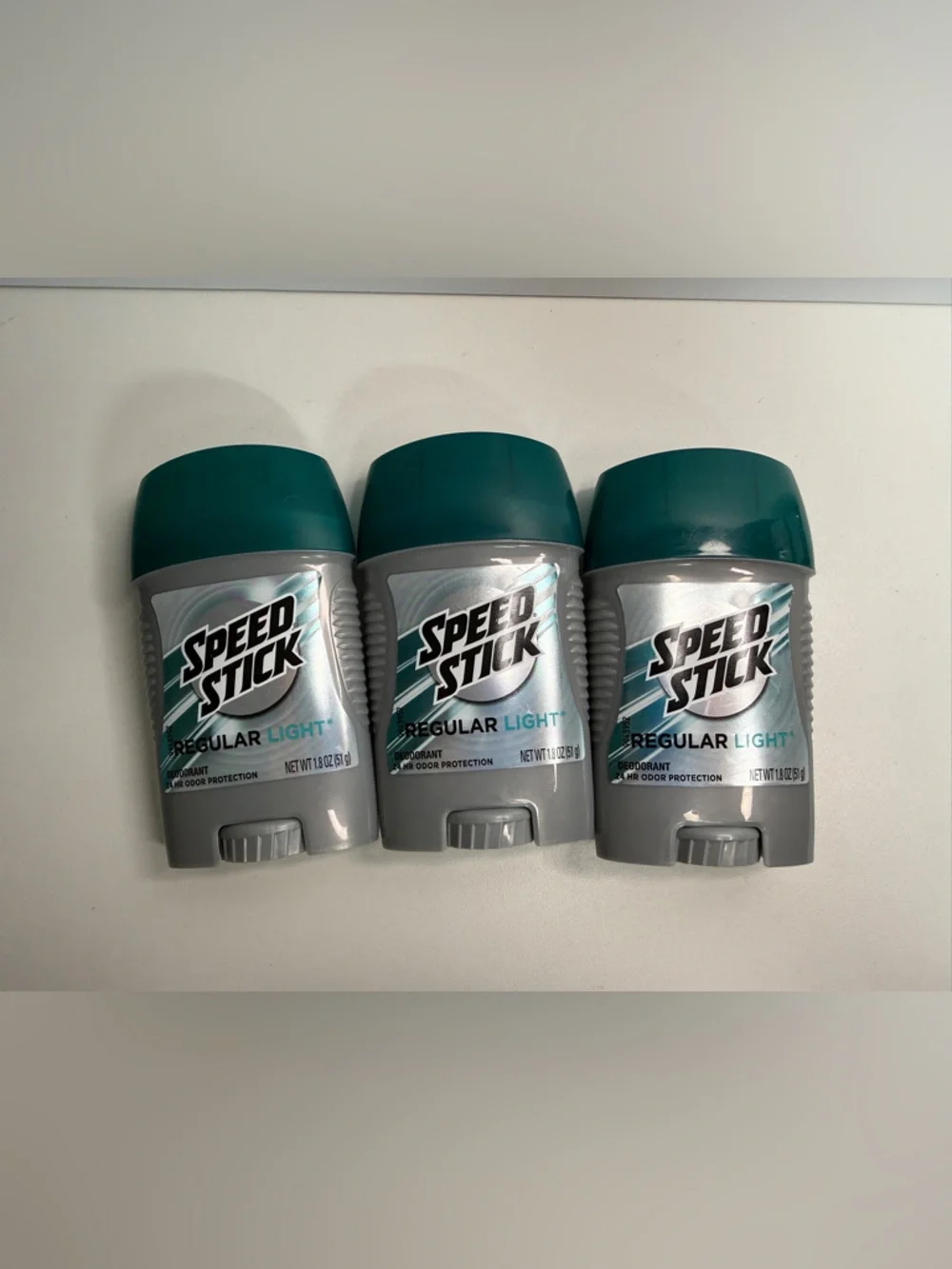 Speed stick deodorant lot of 3 Regular Light